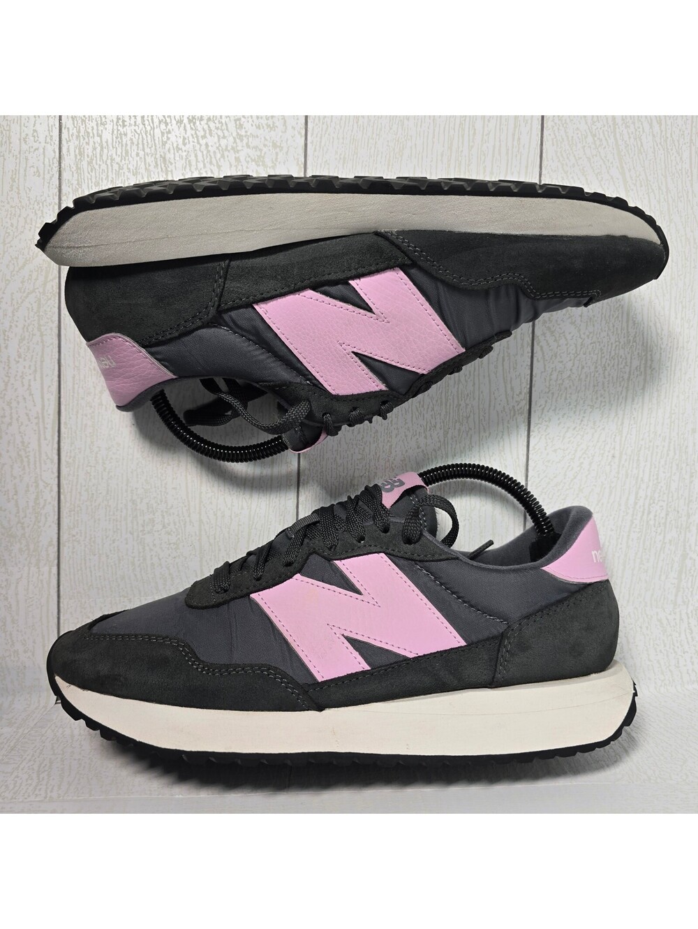 New Balance 237 Women’s Size 10 Black Pink Lilac Cloud WS237YA Sneakers
